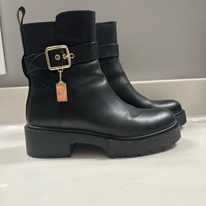 Coach Black Boots